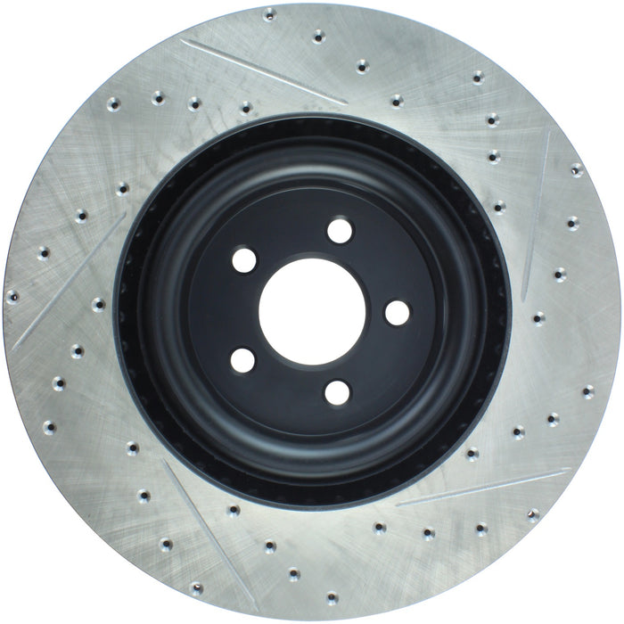 StopTech 127.61116R StopTech Sport Drilled/Slotted Brake Rotor; Front Right - Truck Part Superstore