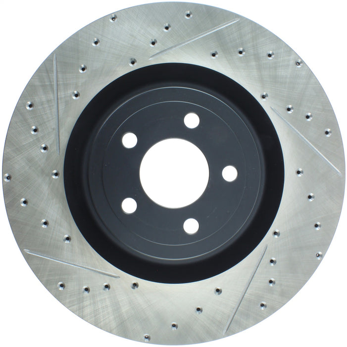StopTech 127.61116R StopTech Sport Drilled/Slotted Brake Rotor; Front Right - Truck Part Superstore