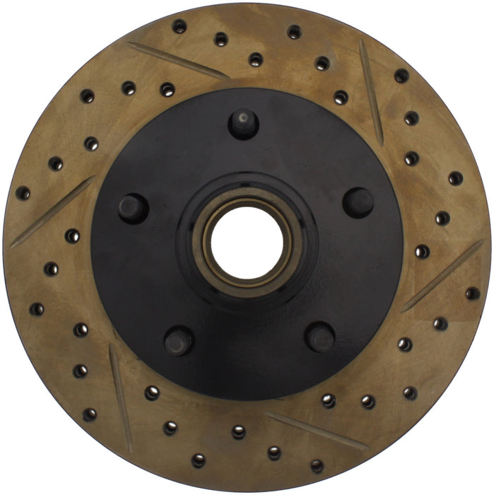 StopTech 127.62000L StopTech Sport Drilled/Slotted Brake Rotor; Front Left - Truck Part Superstore