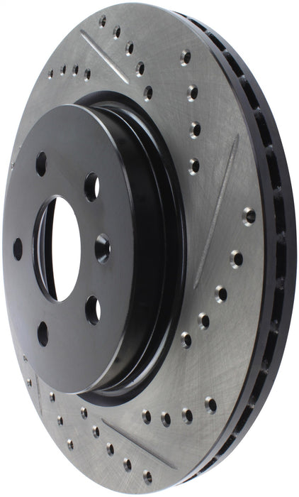 StopTech 127.62127L StopTech Sport Drilled/Slotted Brake Rotor; Rear Left - Truck Part Superstore