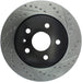 StopTech 127.62127L StopTech Sport Drilled/Slotted Brake Rotor; Rear Left - Truck Part Superstore