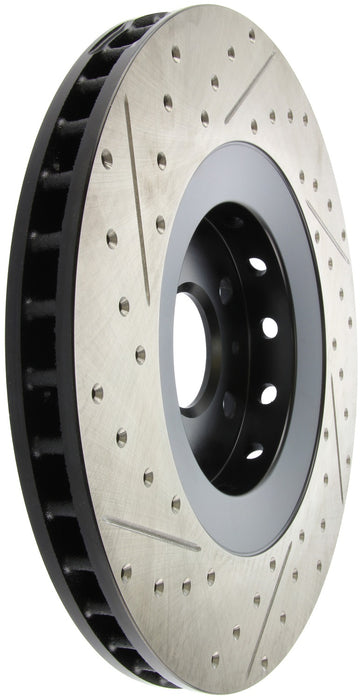 StopTech 127.62128L StopTech Sport Drilled/Slotted Brake Rotor; Front Left - Truck Part Superstore