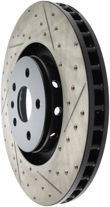 StopTech 127.62128L StopTech Sport Drilled/Slotted Brake Rotor; Front Left - Truck Part Superstore