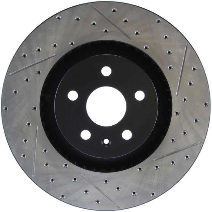 StopTech 127.62128L StopTech Sport Drilled/Slotted Brake Rotor; Front Left - Truck Part Superstore