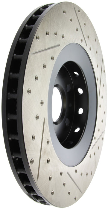 StopTech 127.62128R StopTech Sport Drilled/Slotted Brake Rotor; Front Right - Truck Part Superstore