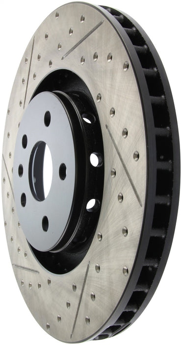StopTech 127.62128R StopTech Sport Drilled/Slotted Brake Rotor; Front Right - Truck Part Superstore