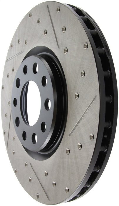 StopTech 127.63080L StopTech Sport Drilled/Slotted Brake Rotor; Front Left - Truck Part Superstore