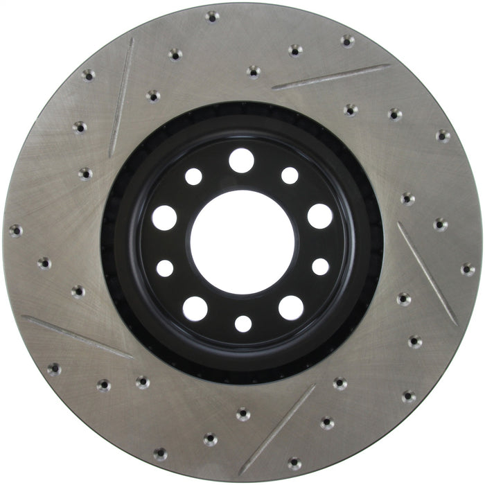 StopTech 127.63080L StopTech Sport Drilled/Slotted Brake Rotor; Front Left - Truck Part Superstore