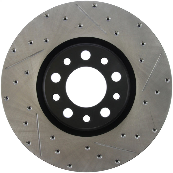 StopTech 127.63080L StopTech Sport Drilled/Slotted Brake Rotor; Front Left - Truck Part Superstore