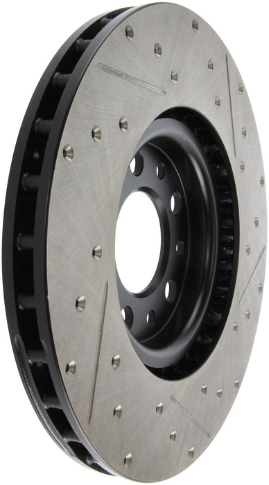 StopTech 127.63080R StopTech Sport Drilled/Slotted Brake Rotor; Front Right - Truck Part Superstore