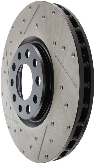 StopTech 127.63080R StopTech Sport Drilled/Slotted Brake Rotor; Front Right - Truck Part Superstore