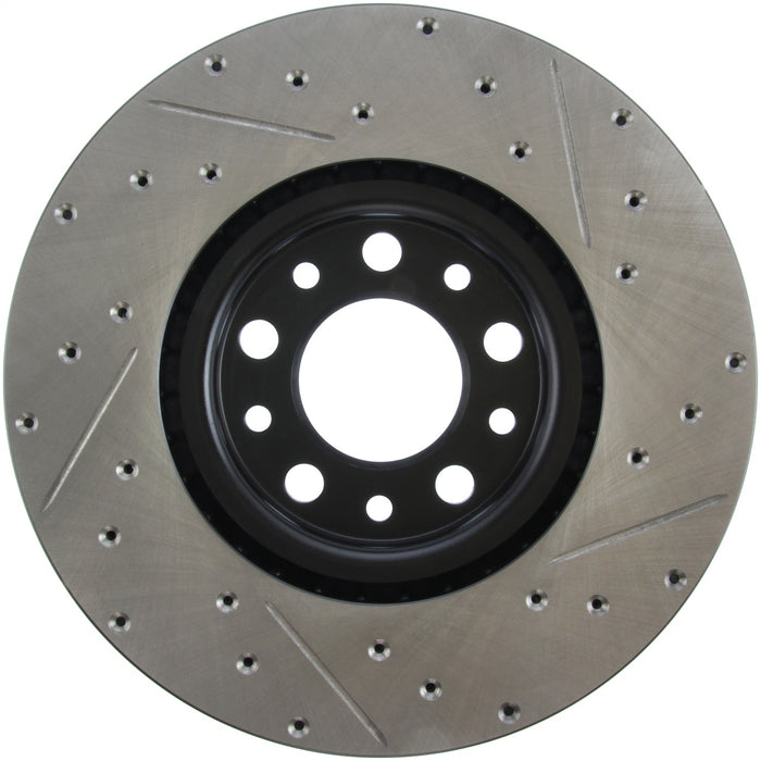StopTech 127.63080R StopTech Sport Drilled/Slotted Brake Rotor; Front Right - Truck Part Superstore