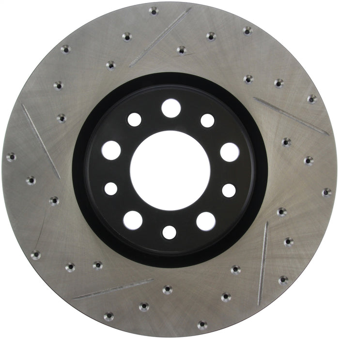 StopTech 127.63080R StopTech Sport Drilled/Slotted Brake Rotor; Front Right - Truck Part Superstore