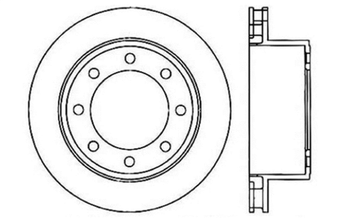 StopTech 127.65078R StopTech Sport Drilled/Slotted Brake Rotor; Rear Right - Truck Part Superstore