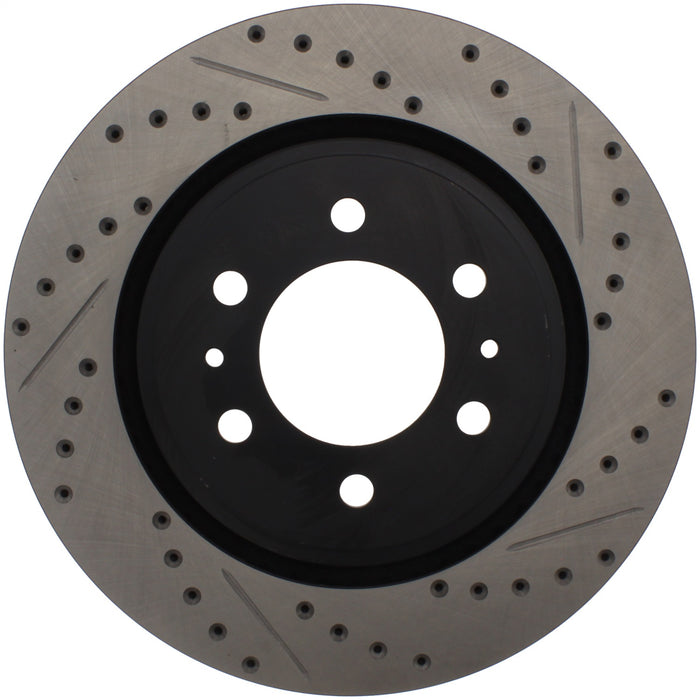 StopTech 127.65119L StopTech Sport Drilled/Slotted Brake Rotor; Front Left - Truck Part Superstore