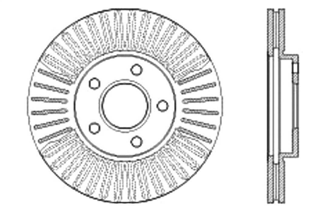 StopTech 127.65132R StopTech Sport Drilled/Slotted Brake Rotor; Front Right - Truck Part Superstore