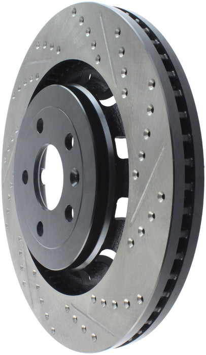 StopTech 127.65136L StopTech Sport Drilled/Slotted Brake Rotor; Front Left - Truck Part Superstore
