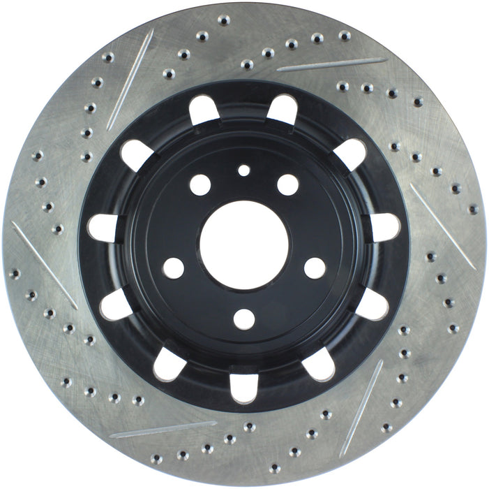 StopTech 127.65136L StopTech Sport Drilled/Slotted Brake Rotor; Front Left - Truck Part Superstore
