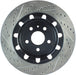 StopTech 127.65136L StopTech Sport Drilled/Slotted Brake Rotor; Front Left - Truck Part Superstore