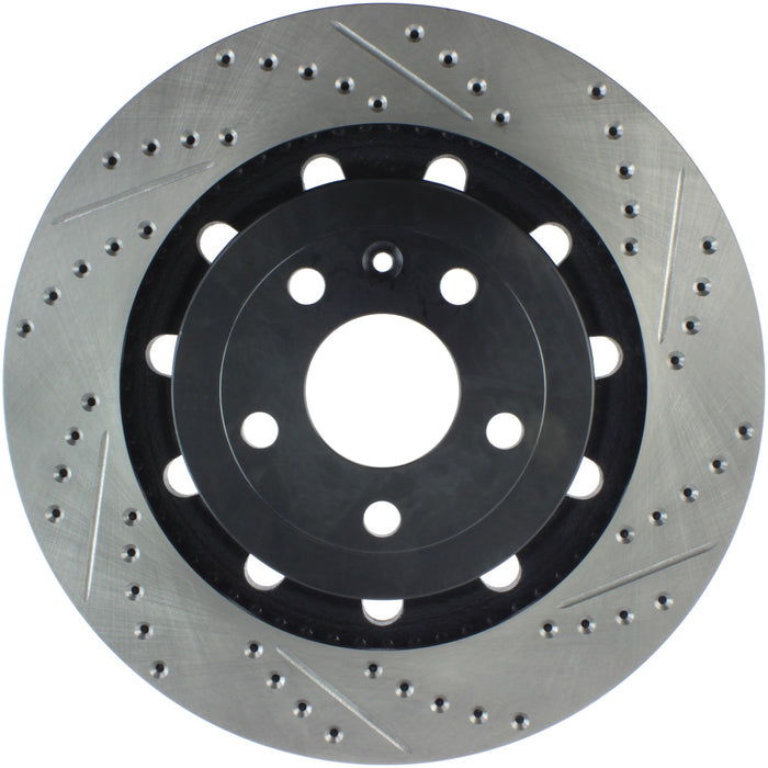 StopTech 127.65136L StopTech Sport Drilled/Slotted Brake Rotor; Front Left - Truck Part Superstore