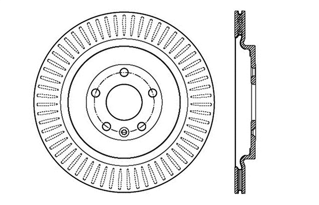 StopTech 127.65137R StopTech Sport Drilled/Slotted Brake Rotor; Rear Right - Truck Part Superstore