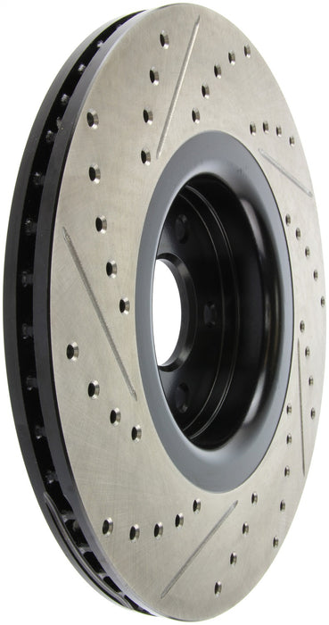 StopTech 127.65146L StopTech Sport Drilled/Slotted Brake Rotor; Front Left - Truck Part Superstore