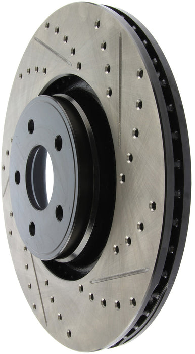 StopTech 127.65146L StopTech Sport Drilled/Slotted Brake Rotor; Front Left - Truck Part Superstore