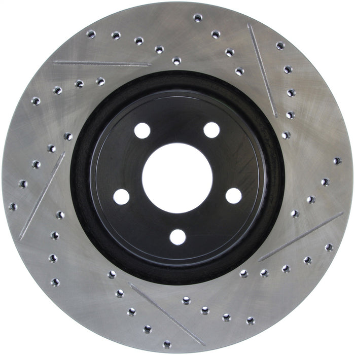StopTech 127.65146L StopTech Sport Drilled/Slotted Brake Rotor; Front Left - Truck Part Superstore