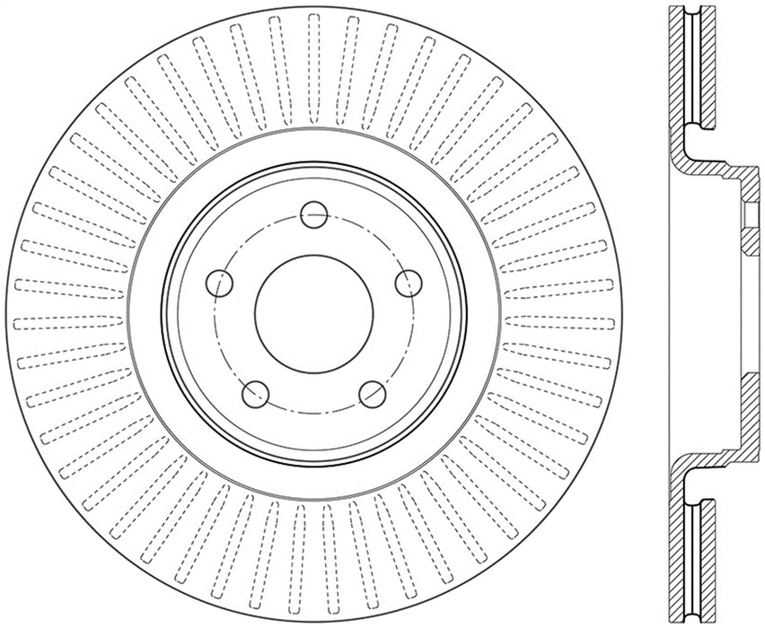 StopTech 127.65146R StopTech Sport Drilled/Slotted Brake Rotor; Front Right - Truck Part Superstore