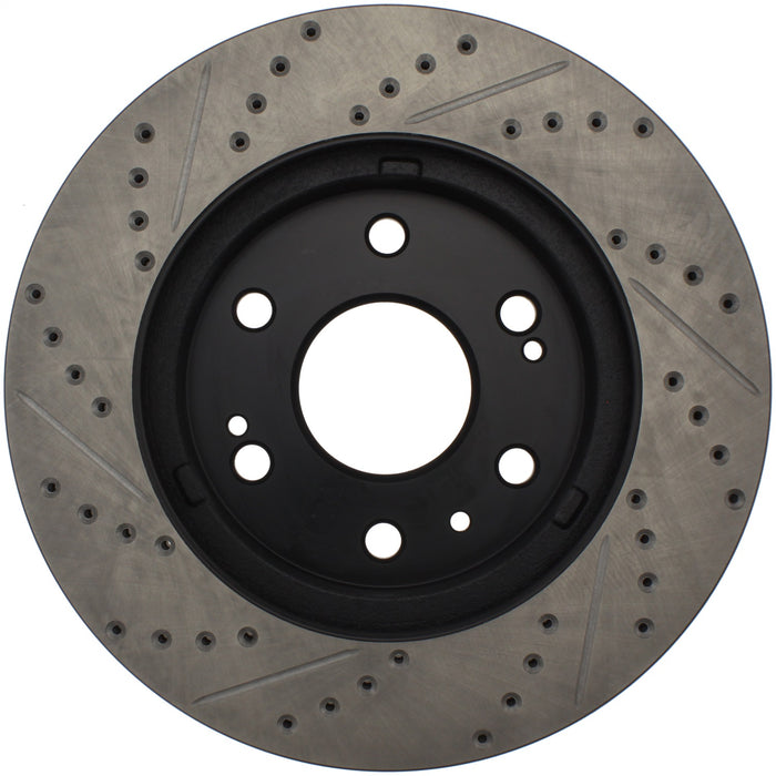 StopTech 127.66057L StopTech Sport Drilled/Slotted Brake Rotor; Front Left - Truck Part Superstore