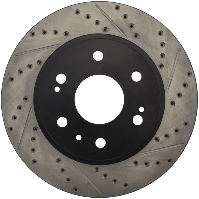 StopTech 127.66057L StopTech Sport Drilled/Slotted Brake Rotor; Front Left - Truck Part Superstore
