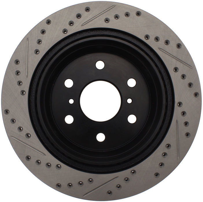 StopTech 127.66065L StopTech Sport Drilled/Slotted Brake Rotor; Rear Left - Truck Part Superstore