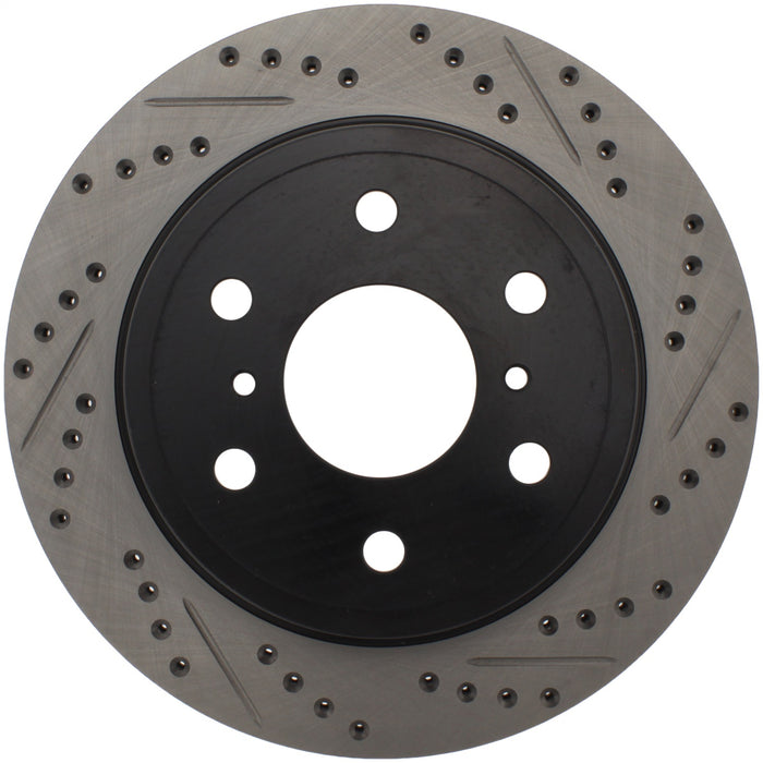 StopTech 127.66065L StopTech Sport Drilled/Slotted Brake Rotor; Rear Left - Truck Part Superstore