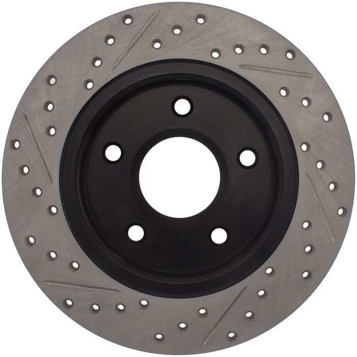 StopTech 127.67071L StopTech Sport Drilled/Slotted Brake Rotor; Rear Left - Truck Part Superstore