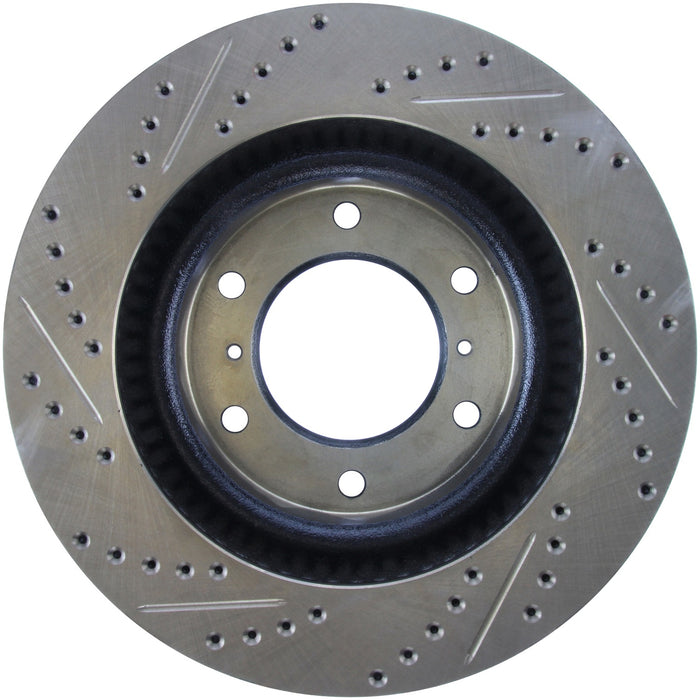 StopTech 127.99068L StopTech Sport Drilled/Slotted Brake Rotor; Front Left - Truck Part Superstore