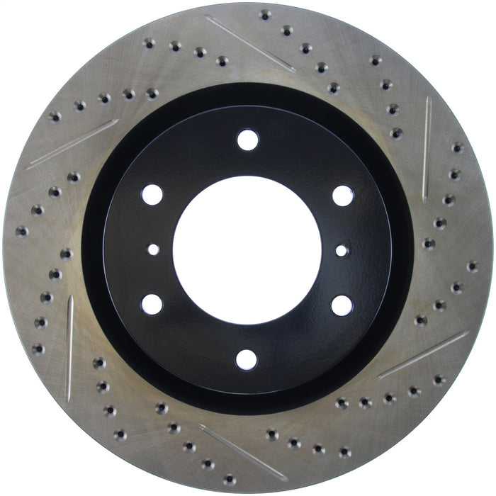 StopTech 127.99068L StopTech Sport Drilled/Slotted Brake Rotor; Front Left - Truck Part Superstore