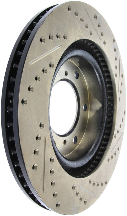 StopTech 127.99068R StopTech Sport Drilled/Slotted Brake Rotor; Front Right - Truck Part Superstore