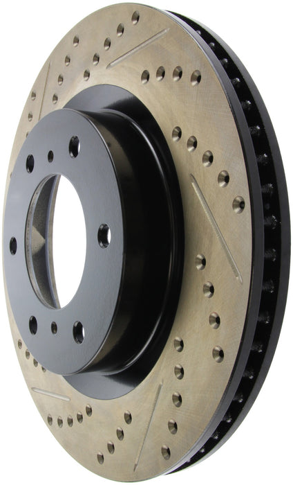 StopTech 127.99068R StopTech Sport Drilled/Slotted Brake Rotor; Front Right - Truck Part Superstore
