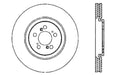 StopTech 128.40043L StopTech Sport Cross Drilled Brake Rotor; Front Left - Truck Part Superstore
