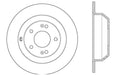 StopTech 128.51039R StopTech Sport Cross Drilled Brake Rotor; Rear Right - Truck Part Superstore