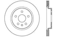StopTech 128.62127L StopTech Sport Cross Drilled Brake Rotor; Rear Left - Truck Part Superstore