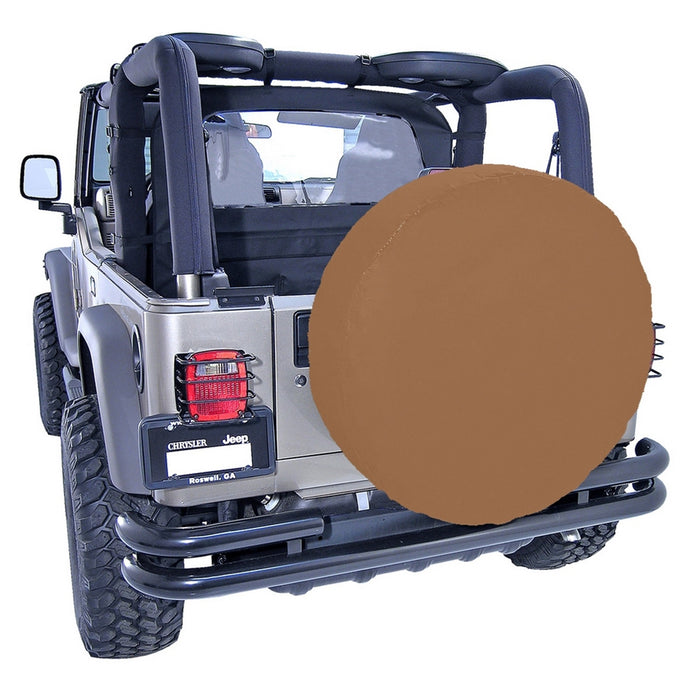 Rugged Ridge 12802.37 Spare Tire Cover; 30-32 in. Tire Diameter; Spice; - Truck Part Superstore