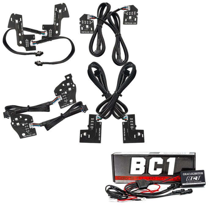 Oracle Lighting 1281-335 2019-2020 Dodge Ram ORACLE RGBW Headlight DRL Upgrade Kit - Truck Part Superstore