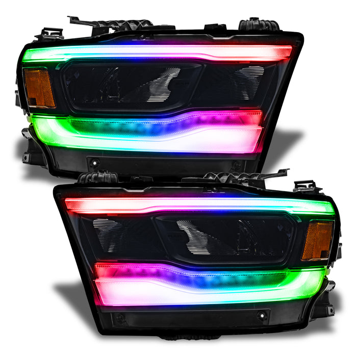 Oracle Lighting 1281-504 2019-2020 Dodge Ram ORACLE RGBW Headlight DRL Upgrade Kit - Truck Part Superstore