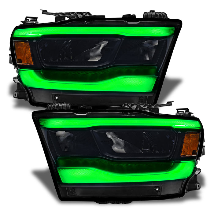 Oracle Lighting 1281-504 2019-2020 Dodge Ram ORACLE RGBW Headlight DRL Upgrade Kit - Truck Part Superstore