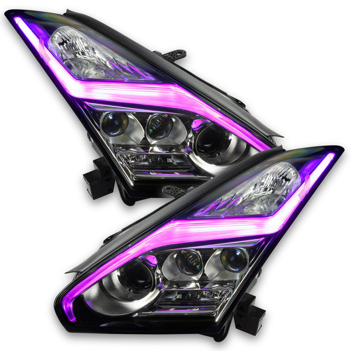 Oracle Lighting 1283-335 ColorSHIFT Lightning Bolt RGBW Headlight DRL Upgrade - Truck Part Superstore