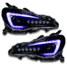 Oracle Lighting 1285-332 ORACLE Lighting 2017-2020 Subaru BRZ Dynamic ColorSHIFT Headlight DRL Upgrade - Truck Part Superstore