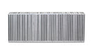 Vibrant Performance 12851 Vertical Flow Intercooler; 30in.W x 10in.H x 3.5in. Thick; Aluminum; - Truck Part Superstore