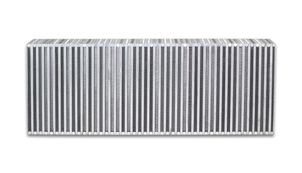 Vibrant Performance 12851 Vertical Flow Intercooler; 30in.W x 10in.H x 3.5in. Thick; Aluminum; - Truck Part Superstore