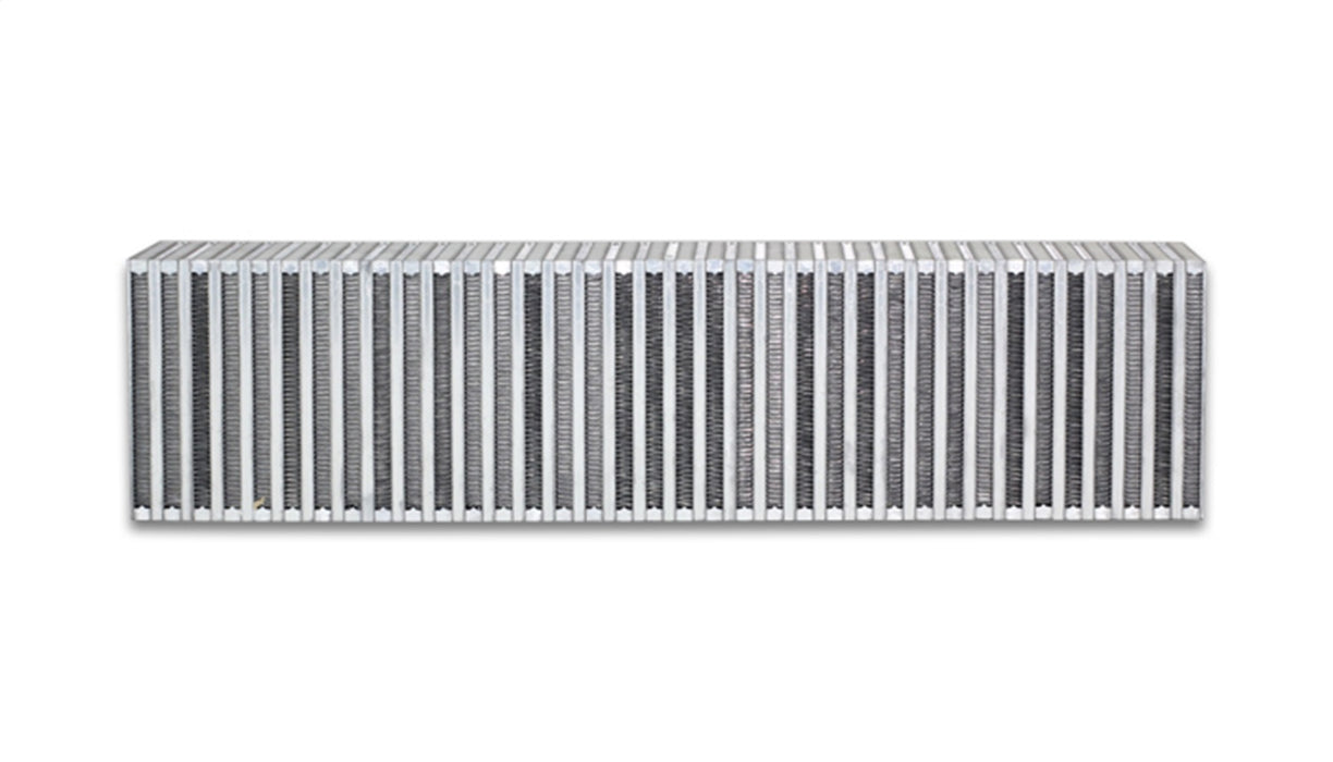Vibrant Performance 12852 Vertical Flow Intercooler; 27in.W x 6in.H x 4.5in. Thick; Aluminum; - Truck Part Superstore